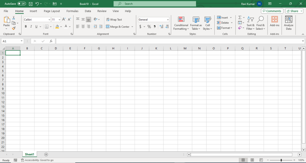 excel tap